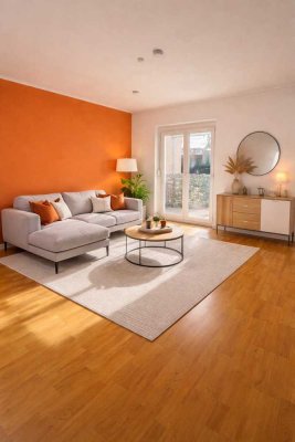 Bezugsfrei - Lichtdurchflutete, schöne 4 Zi.-Wohnung mit Süd-Balkon, sep. Küche und großem Keller