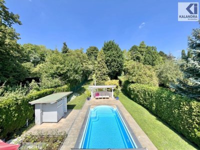 360° TOUR // LUXUS-VILLA mit POOL &amp; GARTEN