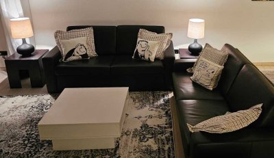 Exklusiv: Stilvolle möblierte 3 Zimmer Maisonette-Wohnung mit Terrasse, Garten und Carport, Koblenz