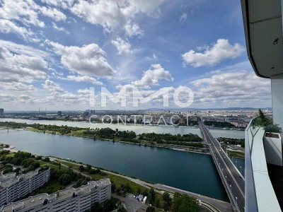 ERSTBEZUG: Elegant möbliertes Studio mit Cityblick: Doorman, Gym, Spa, Pool, Lounges - Internet inkl