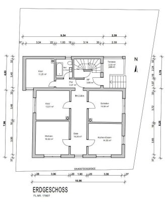 Manching! 4-Zimmer Erdgeschoss-Wohnung mit Keller, Terrasse u. Außenstellpl.! Renovierungsbedürftig!