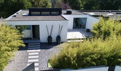 Top-Immobilie: Hochwertig und energetisch saniertes Designhaus im Grünen