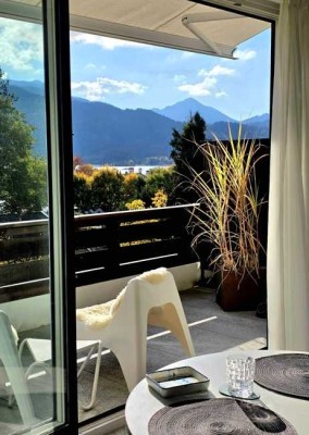 Wohnen im Herzen von Tegernsee!
1-Zi.-Appartement, modern und geräumig, mit See-u. Bergblick