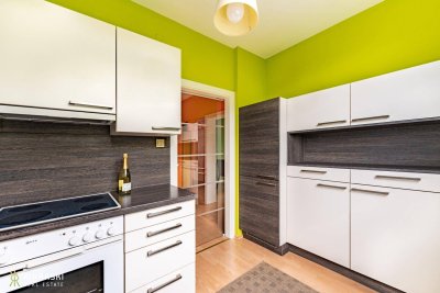 Idyllische Wohnung mit Grünblick und verglaster Loggia