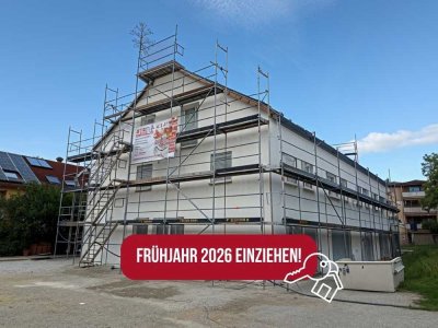 Jetzt besichtigen und im Frühjahr 2026 einziehen - Erstbezug im Reiheneckhaus in Mering