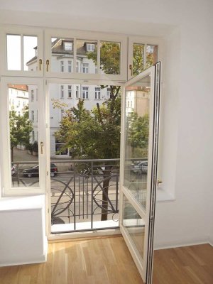 Frei ab 01.02.2026 ! Stilvoll sanierte 3-Raumwohnung mit Balkon im beliebten Leipzig-Gohlis !