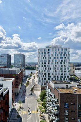 Luxuriöses vollmöbliertes HafenCity-Juwel mit Süd-Balkon, Hafenflair und hochwertigen Ausbau
