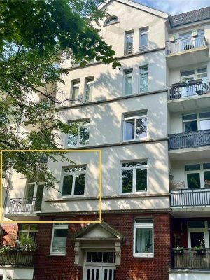 Leben in Eppendorf - 2 Zimmer mit Balkon, frisch renoviert & direkt am UKE!