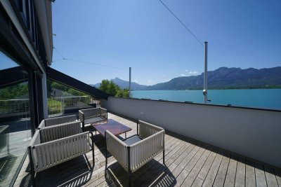 Penthouse für Zwei mit Bade- &amp; Bootsliegeplatz