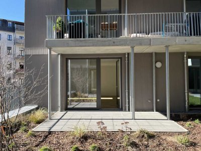 Terrassenwohnung im Neubau