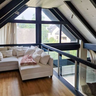 Penthouse-Maisonette am Sachsenhäuser Berg – lichtdurchflutet, ruhig, außergewöhnlich groß