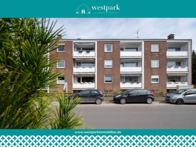 3-Zimmer Etagenwohnung mit Loggia und Einzelgarage