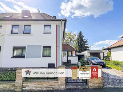Doppelhaushälfte mit 116 m² Wohnfläche I 790 m² Garten I Doppelgarage