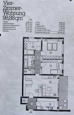 Barrierefreie 4-Zimmer Erdgeschosswohnung mit Stellplatz in Frankenthal