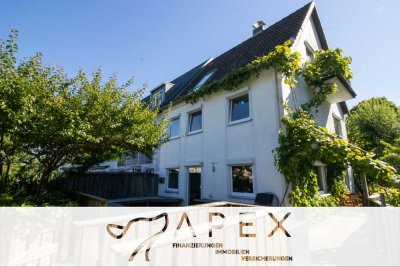 Grüne Stadtoase in Fruerlund: Charmantes Reihenendhaus mit Naturparadies, Badeteich & vielen Extras