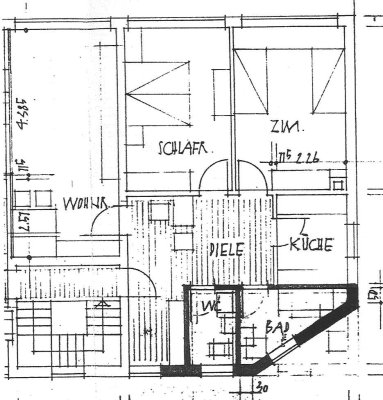 Helle 3-Zimmer Wohnung mit Balkon im 2. OG in Kaufbeuren (Kernstadt)