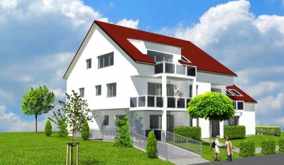 4,5 Zimmer OG-Wohnung mit Balkon in Großbettlingen ***Aufzug, PV-Anlage***