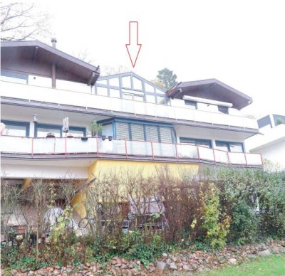 Penthousewohnung: 3-Zimmer (barrierefrei) mit Dachterrasse und Elbblick