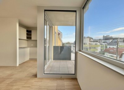 ERSTBEZUG. ERSTKLASSIG. Außenflächen mit direktem Blick auf den Kahlenberg | vollausgestattete Küchen | Fußbodenheizung und Fußbodenkühlung