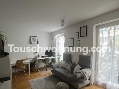 Tauschwohnung: Neubau 1-Zimmer Wohnung Maxvorstadt/Neuhausen