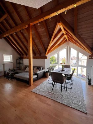 Charmante 4-Zimmer-Maisonette-Wohnung mit Galerie, Balkon & 2 TG-Stellplätzen