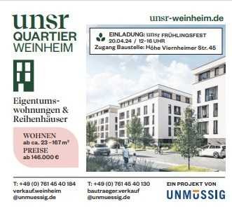 Weinheim - unsr TOWNHOUSE - Haus im Bau