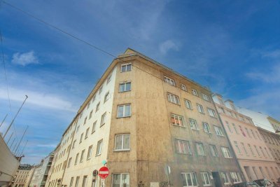 Beheimgasse Nähe Engelmann: Helle 3 Zimmer-Neubauwohnung mit Sanierungsbedarf