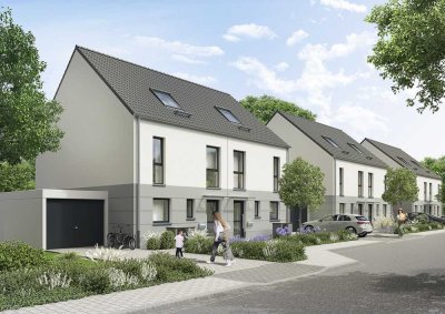 *FAMILIENFREUNDLICH, IN DIREKTER WALDNÄHE* Doppelhaushälfte mit Wärmepumpe, PV und Fußbodenheizung