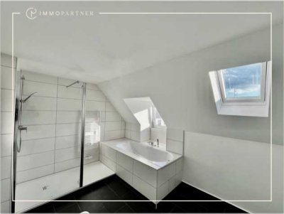 Sanierte 3-Zimmer-Maisonette Wohnung mit Einbauküche