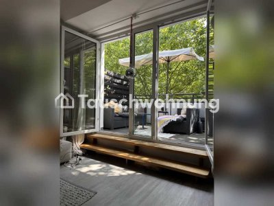 Tauschwohnung: 2 Zimmer Wohnung mit großer Dachterasse gegen 3 Zimmer