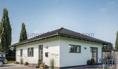 Bungalow 81 Qm mit Grundst. in Bückeburg  3 Zi. vom Bungalowspezialisten barrierearm / PV- Analge /