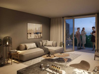 Hamburg-Feeling für Anspruchsvolle - 4-Zimmer-Wohnung mit 2 Balkonen