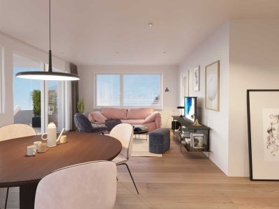 Neubau BALANCE 25: 4 Zimmer Wohnung 2.OG