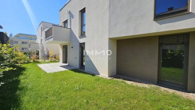 Provisionsfrei! Eigener Garten und Ruhe: Helle 3-Zimmer-Wohnung mit viel Platz und viel Grün