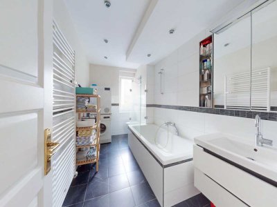 Drei separat begehbare Zimmer und großzügige Wohnküche