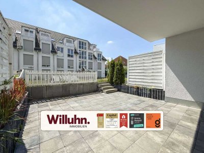 Helle Familienwohnung mit großzügiger Terrasse in ruhiger Lage | Fußbodenheizung | Gäste-WC | TG-SP