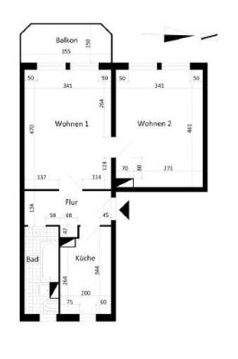 2-Zimmer-Wohnung im 4. OG mit Westbalkon in Magdeburg-Stadtfeld Ost / Nachmieter*in ab 01.06.2026