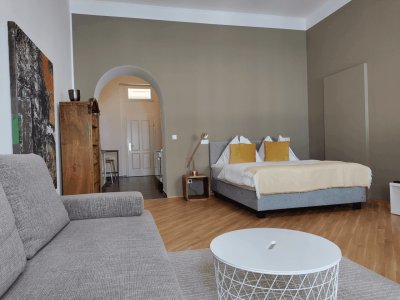 Short Term Rental in Historic Viennese Building: Furnished and Serviced Studio-Apartment in the Heart of Vienna