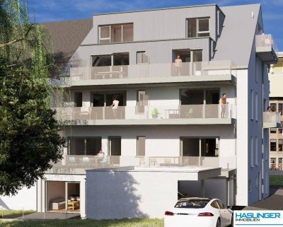 NEUBAUPROJEKT AM FUSSE DES AUBERGS - GARTENWOHNUNG, BÜRO, KANZLEI, PRAXIS - EG TOP 2