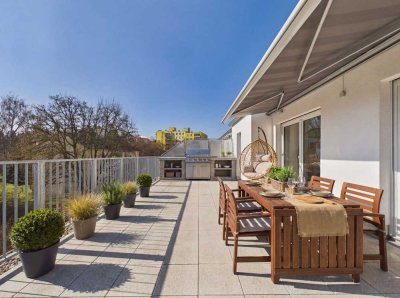 2-ZKB Penthousewohnung mit großzügiger Dachterrasse und TG-Stellplatz