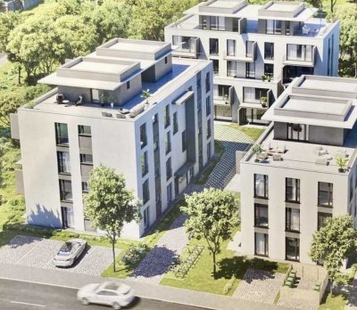 4 Zimmer-Maisonette Wohnung mit EBK, Balkon und Dachterrasse in ruhiger Lage Bessungen