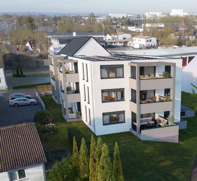 Mit herrlichem Sonnenbalkon! Großzügige Neubau-Eigentumswohnung mit 4,5 Zimmern