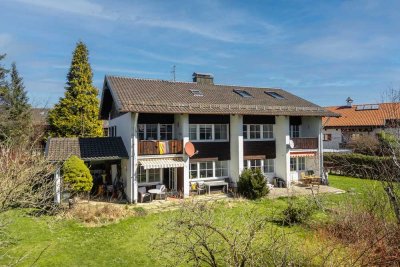 *Eigennutzer aufgepasst!* Ihr Wohlfühlort in Greiling: DHH mit Garten und Alpenpanorama