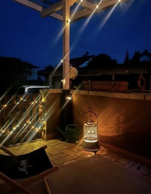 Große Wohnung mit Veranda und Garten