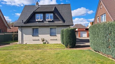 Gepflegtes Zweifamilienhaus in Bramsche-Epe, Teil Eigentumsgrundstück und Teil Erbbaurecht