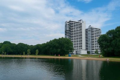 Die Lage macht den Unterschied:
Sanierte 1-Zimmer-Wohnung mit
Seeblick & TG-Stellplatz