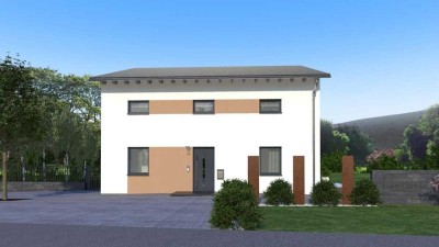 EINFAMILIENHAUS MIT VERSETZTEM PULTDACH - P11