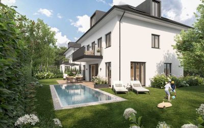 Zeitlos elegante Villa mit vielseitigem Grundriss und exklusiver Ausstattung in top Lage