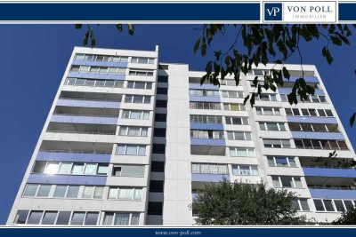 Helle 1 Zi-Wohnung mit Wintergarten - behindertengerecht -  modernisiert 2023 -  Mainpark Offenbach