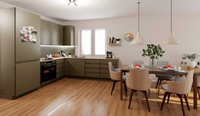 Doppelhaushälfte mit Terrasse und Garten